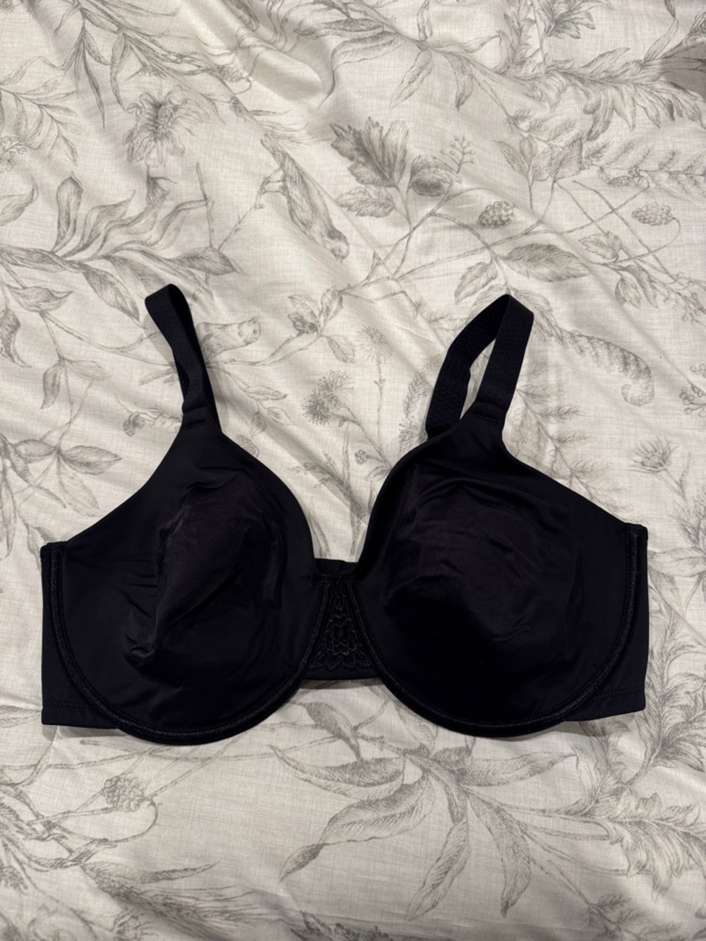 Vanity Fair Black Full Coverage Underwire Bra